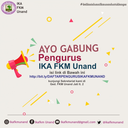 AYO GABUNG IKA FKM UNAND